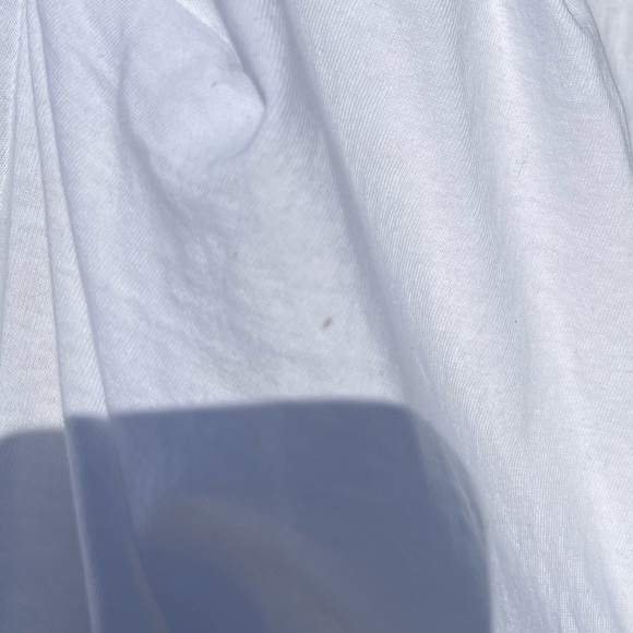 Dynamite XS White Long Puff Sleeve Top - Picture 3 of 4